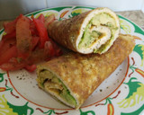 Foto del paso 6 de la receta: Tortilla francesa rellena de aguacates
