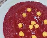 Une image de l'étape 4 de Houmous aux betteraves.