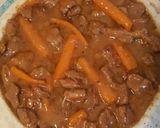 Pas rețetă Carne de vită în sos cremos de lămâie cu orez 3 fotografie