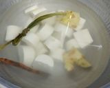 Foto langkah ke 3 dari resep Setup Ubi Ungu Singkong.