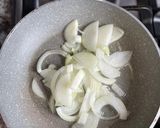 Foto del paso 2 de la receta: Tortilla de arroz con jamón y queso 🧑🏻🍳