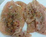 A picture of step 2 of Chicken breast with honey garlic sauce.