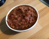 Une image de l'étape 11 de Sauce tomate à l'ail, oignon, herbes aromatiques et vin rouge.