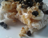 Foto del paso 3 de la receta: Tartita de galleta de arroz para el desayuno