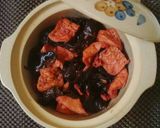 Foto langkah ke 8 dari resep Tahu Jamur Masak Angkak.