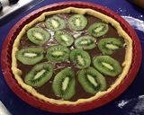 Une image de l'étape 11 de Tarte kiwis Nutella.