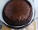 Une image de l'étape 4 de Gâteau chocolat & Crème Fraîche !!.