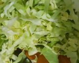 Gambar langkah 3 resipi Sayur kobis sos tiram simple.