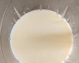 A picture of step 1 of Coffee milkshake with ice cream.