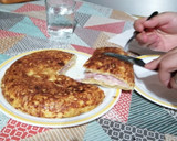 Foto del paso 6 de la receta: 🍳Tortilla de patata con jamón y queso