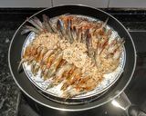 รูปขั้นตอนการทำที่ 2 ของ กุ้งนึ่งซอสกระเทียม