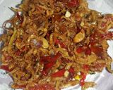 Foto langkah ke 3 dari resep Tumis teri medan.