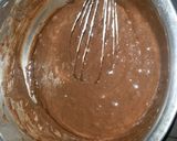 Foto langkah ke 5 dari resep Pie Brownies Putih Telur.
