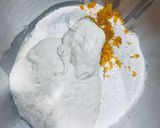 A picture of step 6 of Easter Sweet Buns (“Pan quemao” o “masa de mona”).