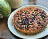 A picture of step 8 of Berry and Apricot Tart.