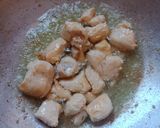 A picture of step 1 of Mexican Rice.