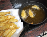 Foto del paso 2 de la receta: Tempura de gallo con papas cocidas con piel y mayonesa