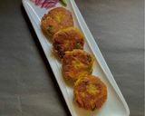 A picture of step 5 of Vegan Jackfruit Kabab Awadhi style.