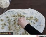 صورة لخطوة 5 من وصفة خبز الشباتي أو الجباتي أو البراتا الهندي سادة ومحشي