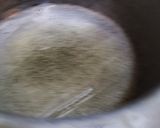 A picture of step 2 of Karela qeema.