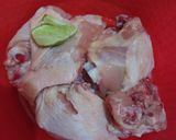 A picture of step 1 of Garang Asem Chicken with Coconut Milk ~ No Wrapping.