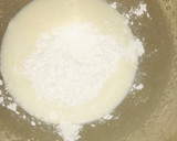 A picture of step 3 of Choco dalgona.