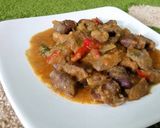 Foto langkah ke 5 dari resep Semur ati ampela santan pedas.