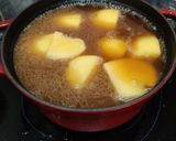 A picture of step 4 of Nikujaga (肉じゃが) Japanese Beef and Potato Stew.