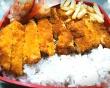 Foto langkah ke 4 dari resep Chicken Katsu Set ala Hokben.