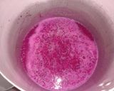 Foto langkah ke 9 dari resep Layered Dragon fruit tart (No Bake).