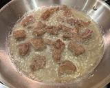 A picture of step 3 of Mongolian Beef.
