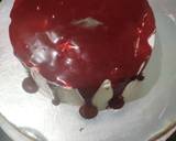 Red velvet cake with cheese frosting recipe step 9 photo