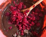 Málnás brownie (cukormentes) recept fázis 3 fotója