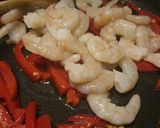 A picture of step 2 of Prawn n Pepper couscous.