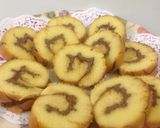 Foto langkah ke 8 dari resep Roll Cake Nutella.