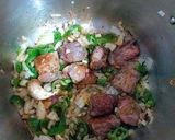 Foto del paso 2 de la receta: Jarrete de ternera con garbanzos al ras el hanout y verduras