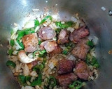Foto del paso 2 de la receta: Jarrete de ternera con garbanzos al ras el hanout y verduras