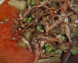 Foto langkah ke 3 dari resep Balado Terong Teri Petai.
