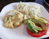 Foto del paso 10 de la receta: Pechuga miel mostaza y arroz verde