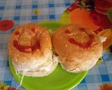 A picture of step 1 of Veg burger.