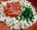A picture of step 3 of Turkish Lentil Köfte.