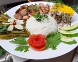Hình bước làm 4 của món Cơm tấm thịt khìa nước dừa và chả trứng thì là