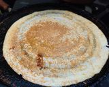 A picture of step 6 of Quinoa dosa with chana dal coriander chutney.