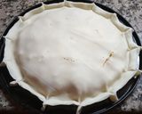 Foto del paso 3 de la receta: Tarta de jamón, queso y verduras