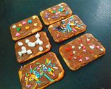 A picture of step 2 of Sweet and salty tuc bites.
