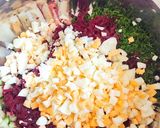 A picture of step 4 of Cold purple soup.