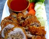 รูปขั้นตอนการทำที่ 9 ของ น่องไก่ยัดไส้ทอด