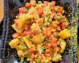 A picture of step 6 of Mix vegetables.