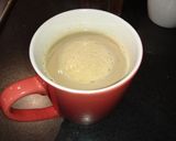 A picture of step 5 of Caffè Latte.