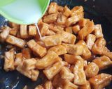 Foto langkah ke 3 dari resep Tahu Tumis Asam Manis.